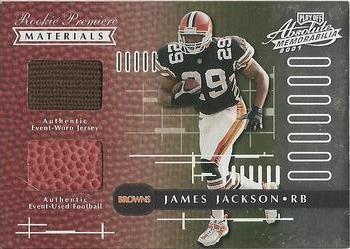 2001 Playoff Absolute Memorabilia #161 James Jackson Front