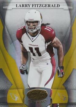 2008 Leaf Certified Materials - Mirror Gold #2 Larry Fitzgerald Front