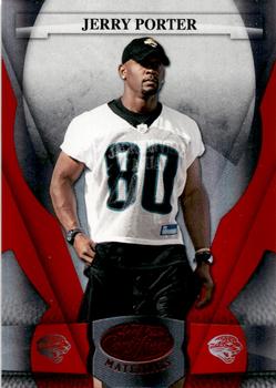 2008 Leaf Certified Materials - Mirror Red #66 Jerry Porter Front
