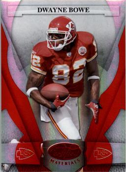 2008 Leaf Certified Materials - Mirror Red #71 Dwayne Bowe Front