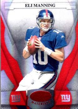 2008 Leaf Certified Materials - Mirror Red #90 Eli Manning Front