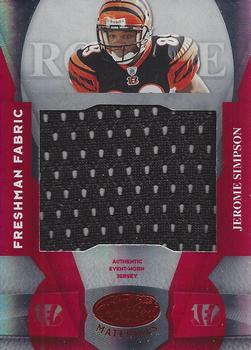 2008 Leaf Certified Materials - Mirror Red Materials #232 Jerome Simpson Front