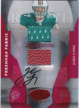 2008 Leaf Certified Materials - Mirror Red Signatures #234 Jake Long Front