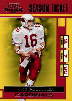 2001 Playoff Contenders #2 Jake Plummer Front
