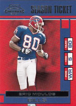 2001 Playoff Contenders #10 Eric Moulds Front