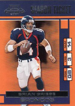 2001 Playoff Contenders #22 Brian Griese Front
