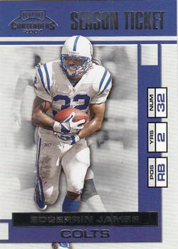 2001 Playoff Contenders #35 Edgerrin James Front