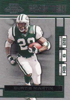 2001 Playoff Contenders #64 Curtis Martin Front