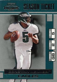 2001 Playoff Contenders #71 Donovan McNabb Front