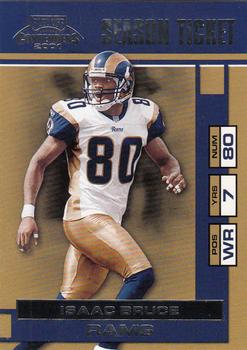 2001 Playoff Contenders #88 Isaac Bruce Front