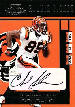 2001 Playoff Contenders #113 Chad Johnson Front