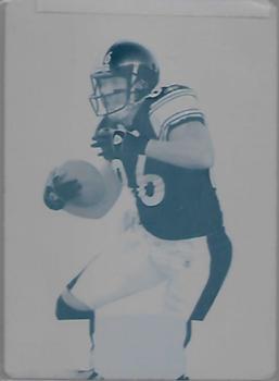 2008 Leaf Certified Materials - Printing Plates Cyan #114 Hines Ward Front