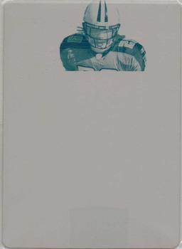 2008 Leaf Certified Materials - Printing Plates Cyan #213 Chris Johnson Front