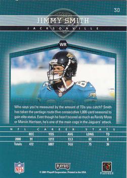 2001 Playoff Honors #30 Jimmy Smith Back