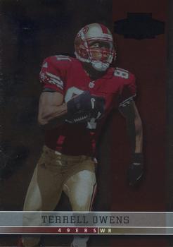 2001 Playoff Honors #97 Terrell Owens Front
