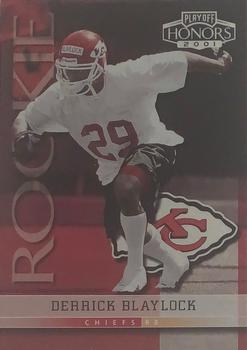 2001 Playoff Honors #111 Derrick Blaylock Front