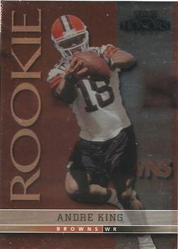 2001 Playoff Honors #147 Andre King Front