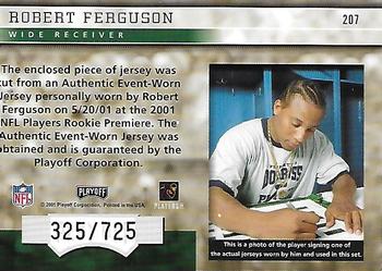 2001 Playoff Honors #207 Robert Ferguson Back