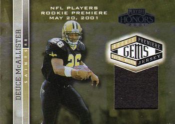 2001 Playoff Honors #215 Deuce McAllister Front