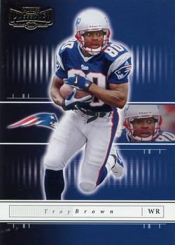 2001 Playoff Preferred #32 Troy Brown Front