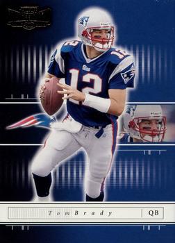2001 Playoff Preferred #33 Tom Brady Front