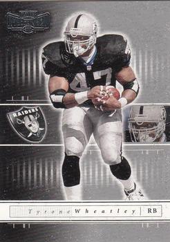 2001 Playoff Preferred #38 Tyrone Wheatley Front