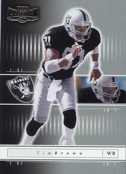 2001 Playoff Preferred #40 Tim Brown Front