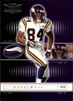 2001 Playoff Preferred #74 Randy Moss Front
