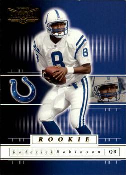 2001 Playoff Preferred #111 Roderick Robinson Front