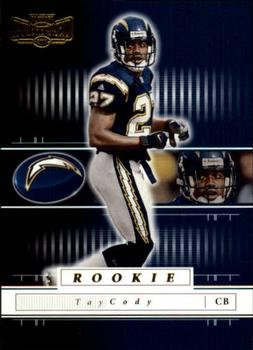 2001 Playoff Preferred #127 Tay Cody Front