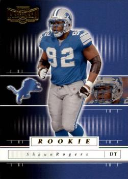 2001 Playoff Preferred #177 Shaun Rogers Front