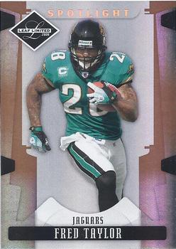 2008 Leaf Limited - Bronze Spotlight #47 Fred Taylor Front