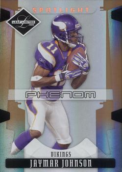 2008 Leaf Limited - Bronze Spotlight #243 Jaymar Johnson Front