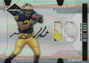 2008 Leaf Limited - College Phenoms Jersey Autographs #273 Mike Hart Front