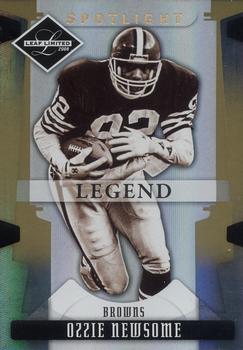 2008 Leaf Limited - Gold Spotlight #167 Ozzie Newsome Front