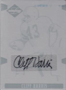 2008 Leaf Limited - Printing Plates Cyan #118 Cliff Harris Front