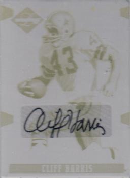 2008 Leaf Limited - Printing Plates Yellow #118 Cliff Harris Front