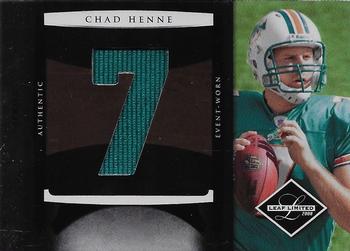 2008 Leaf Limited - Rookie Jumbo Jerseys Jersey Number #32 Chad Henne Front