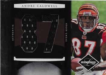 2008 Leaf Limited - Rookie Jumbo Jerseys Jersey Number #33 Andre Caldwell Front