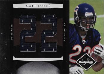 2008 Leaf Limited - Rookie Jumbo Jerseys Jersey Number #34 Matt Forte Front