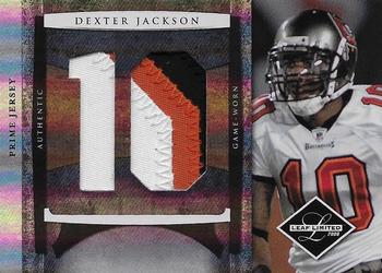 2008 Leaf Limited - Rookie Jumbo Jerseys Jersey Number Prime #25 Dexter Jackson Front
