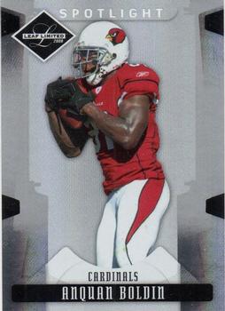 2008 Leaf Limited - Silver Spotlight #1 Anquan Boldin Front