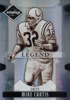 2008 Leaf Limited - Silver Spotlight #164 Mike Curtis Front