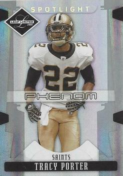 2008 Leaf Limited - Silver Spotlight #296 Tracy Porter Front