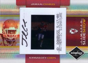 2008 Leaf Limited - Slideshow Autographs #SS 17 Jamaal Charles Front