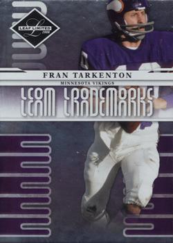 2008 Leaf Limited - Team Trademarks #T-26 Fran Tarkenton Front
