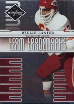 2008 Leaf Limited - Team Trademarks #T-39 Willie Lanier Front