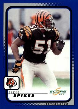 2001 Score #46 Takeo Spikes Front