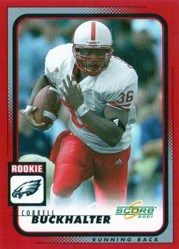 2001 Score #326 Correll Buckhalter Front