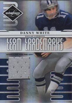 2008 Leaf Limited - Team Trademarks Materials #T-23 Danny White Front